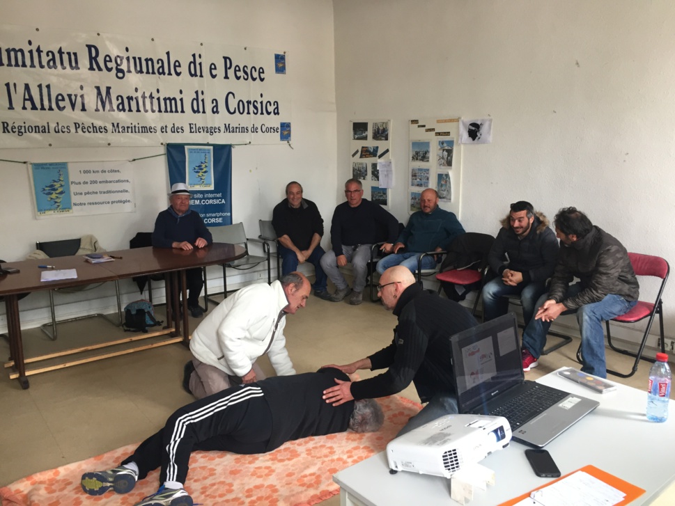 Patrons et Marins pêcheurs de la prud'homie d'Ajaccio