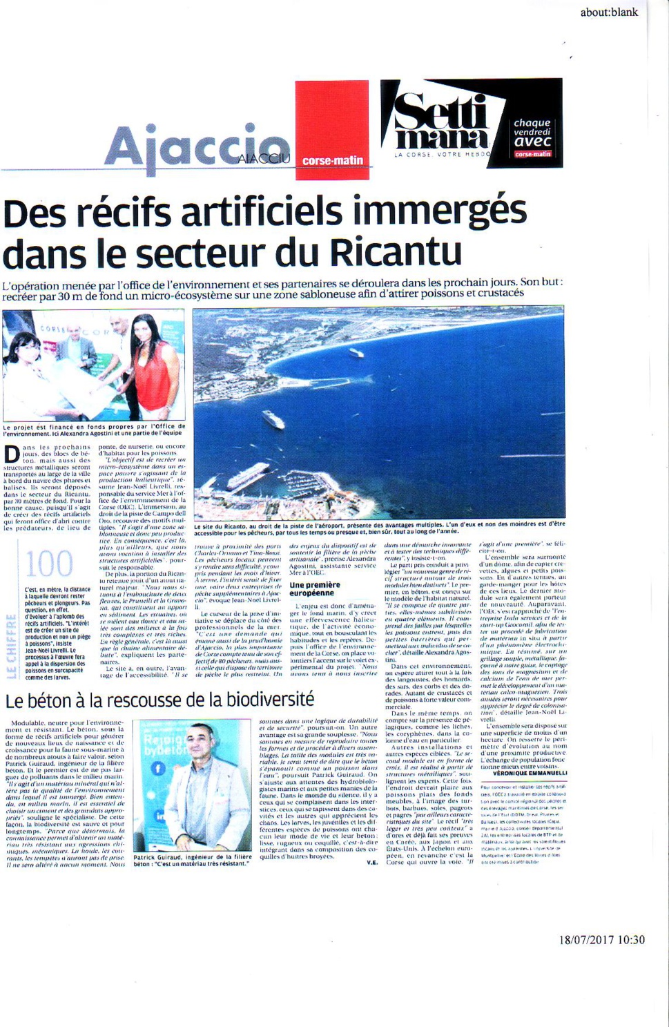 Récifs Artificiels