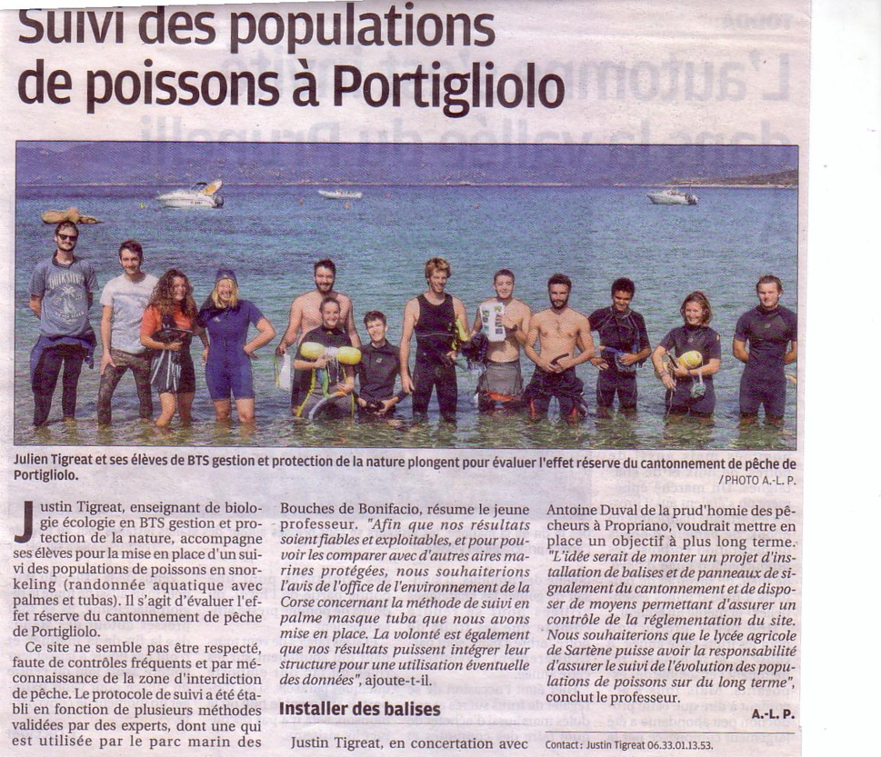Cantonnement de pêche Portigliolo