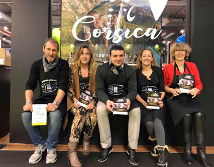 Don Jacques Pompa, Patron Pêcheur à Bastia, Marie Lucie, CRPMEMC, Sébastien Rialland, Patron Pêcheur à Bastia, Jessica Dijoux, Directrice du CRPMEMC, Coralie Duchaud, Assistante du Président CRPMEMC