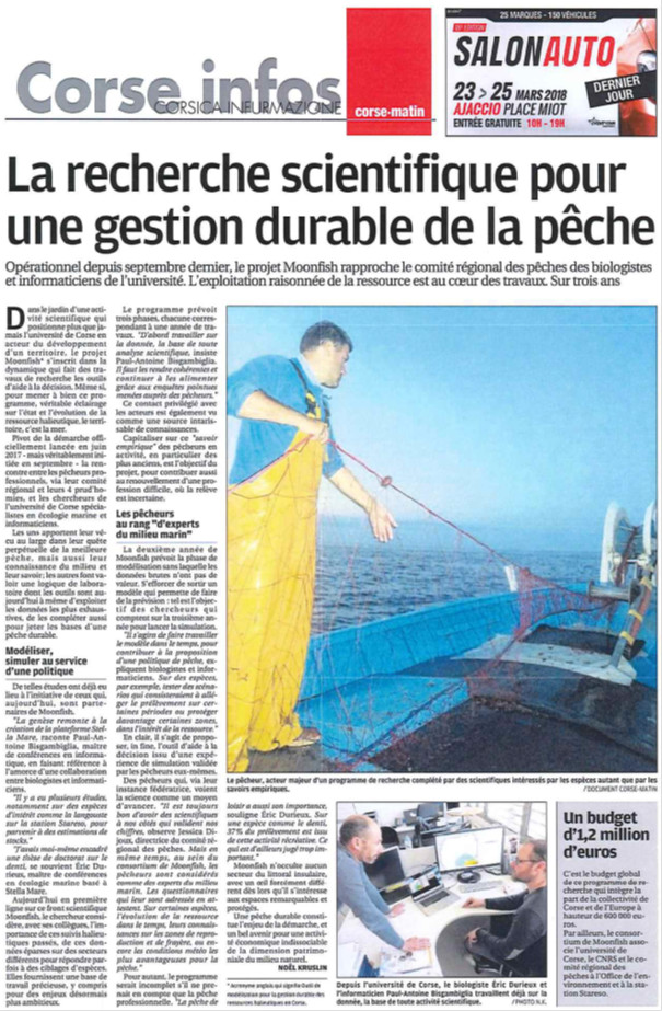 Pêcheur ce métier d'avenir