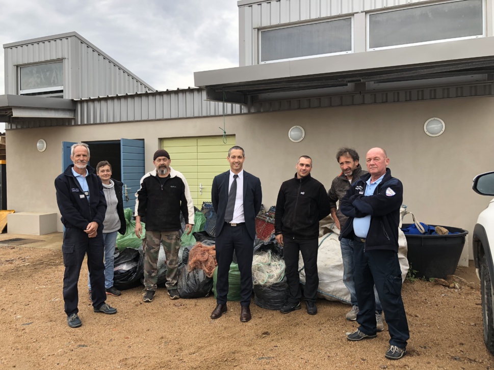 Cession de matériel aux pêcheurs de Carghjese Cession de matériel aux pêcheurs de Carghjese