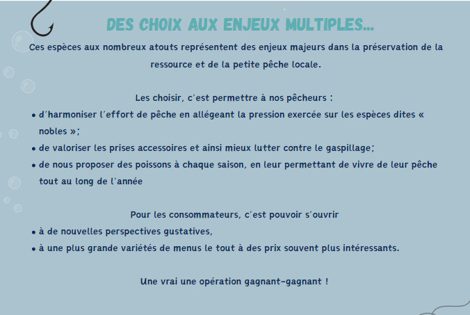VALORISATION DES POISSONS OUBLIES VALORISATION DES POISSONS OUBLIES