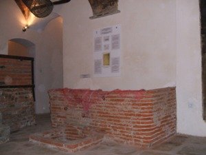 Mise en état d'un ancien local à teinture par la prud'homie des patrons pêcheurs de Bastia / Cap-Corse