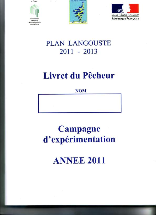 Plan Langouste 2011 - 2013