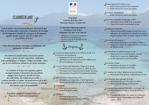 Les journées de la mer à BASTIA le 11 juin 