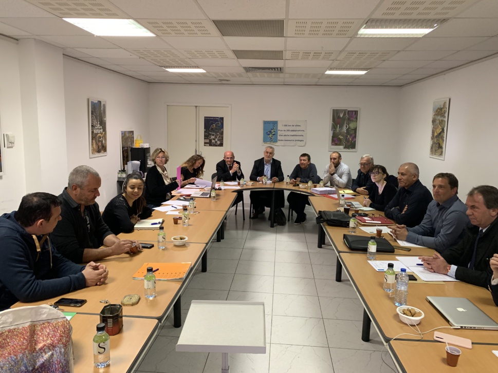 François SARGENTINI, Président de l'OEC était présent tout comme le dernier conseil de l'année 2018. Il a réaffirmé son attachement et soutien de l'OEC à la pêche professionnelle Corse, pêche artisanale et traditionnelle qu'il faut préserver.