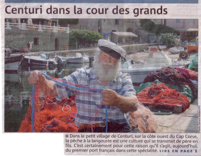 CENTURI PREMIER PORT LANGOUSTIER DE FRANCE
