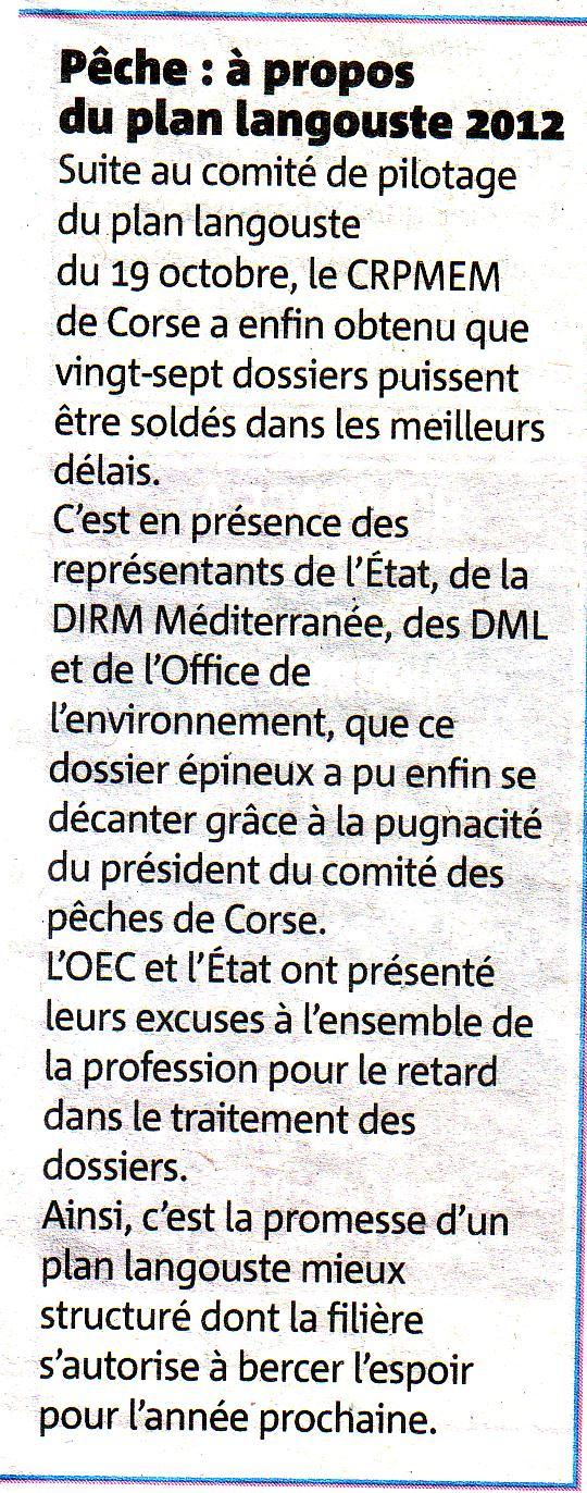 PLAN LANGOUSTE