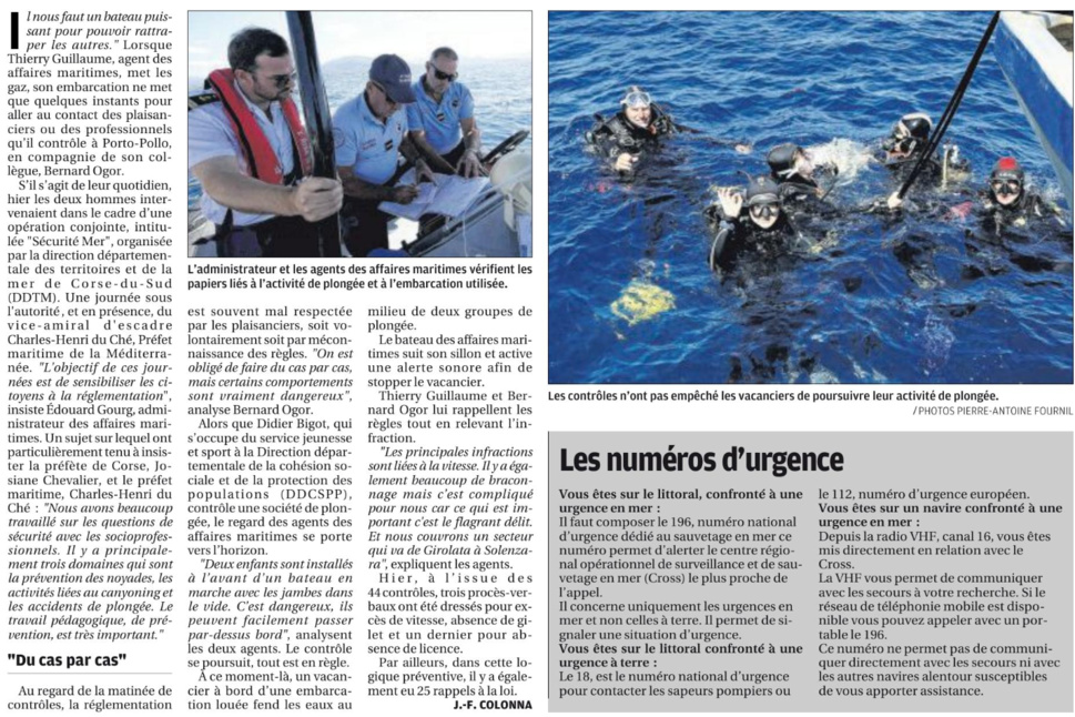 Sécurité en mer