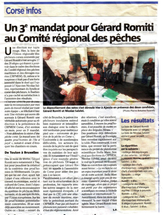 CORSE MATIN 14/01/2012