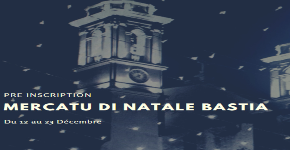 Stand Mercatu di Natale Bastia 2019