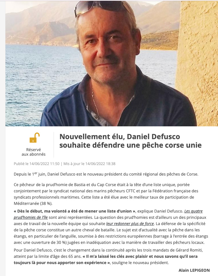 notre nouveau président