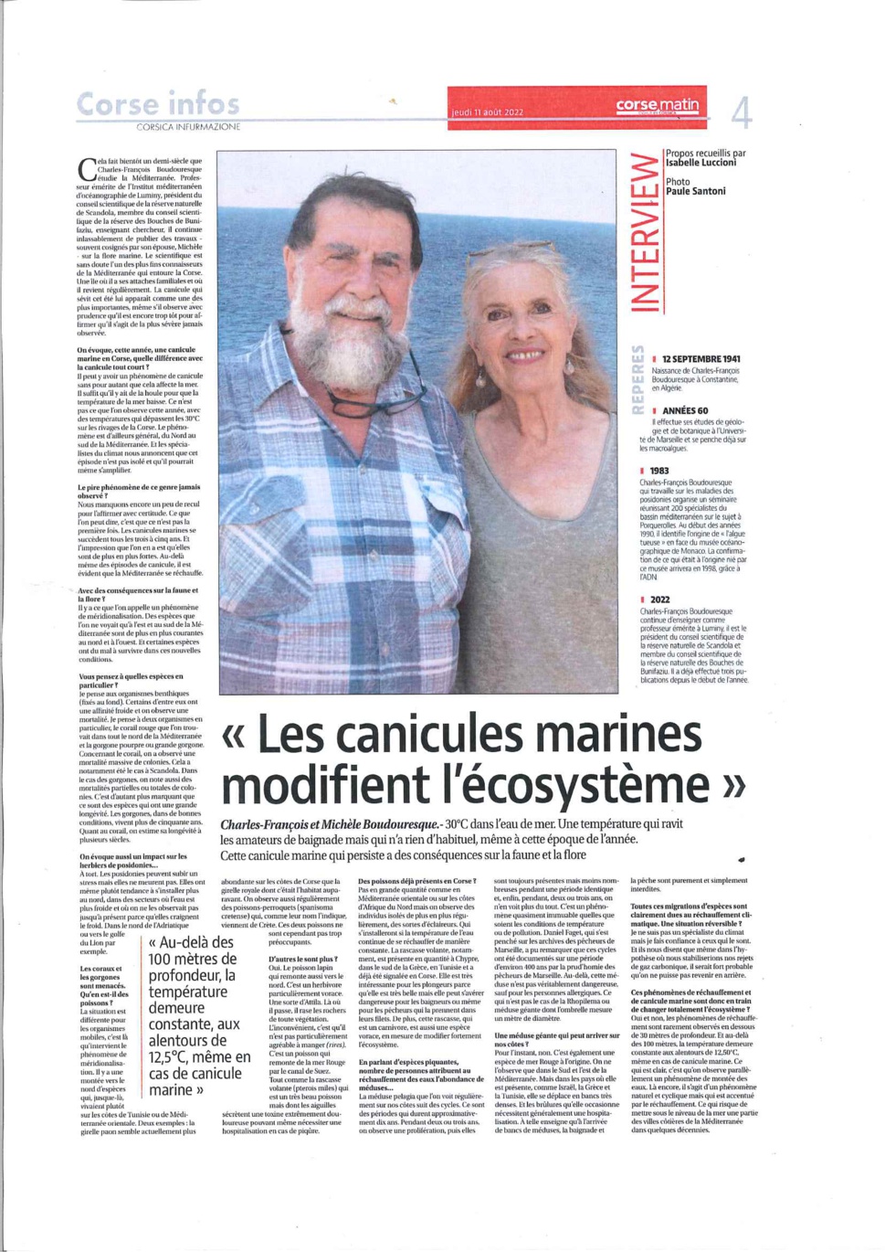 Canicule Marine (11/08/2022)