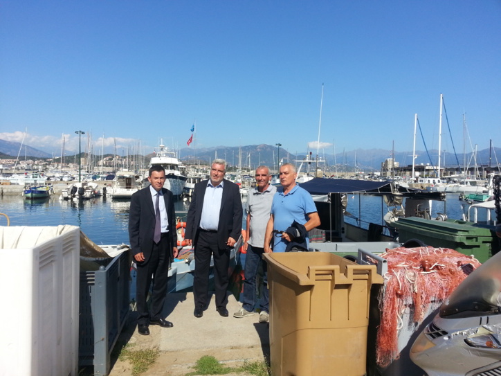 Frédéric CUVILLIER en visite en Corse