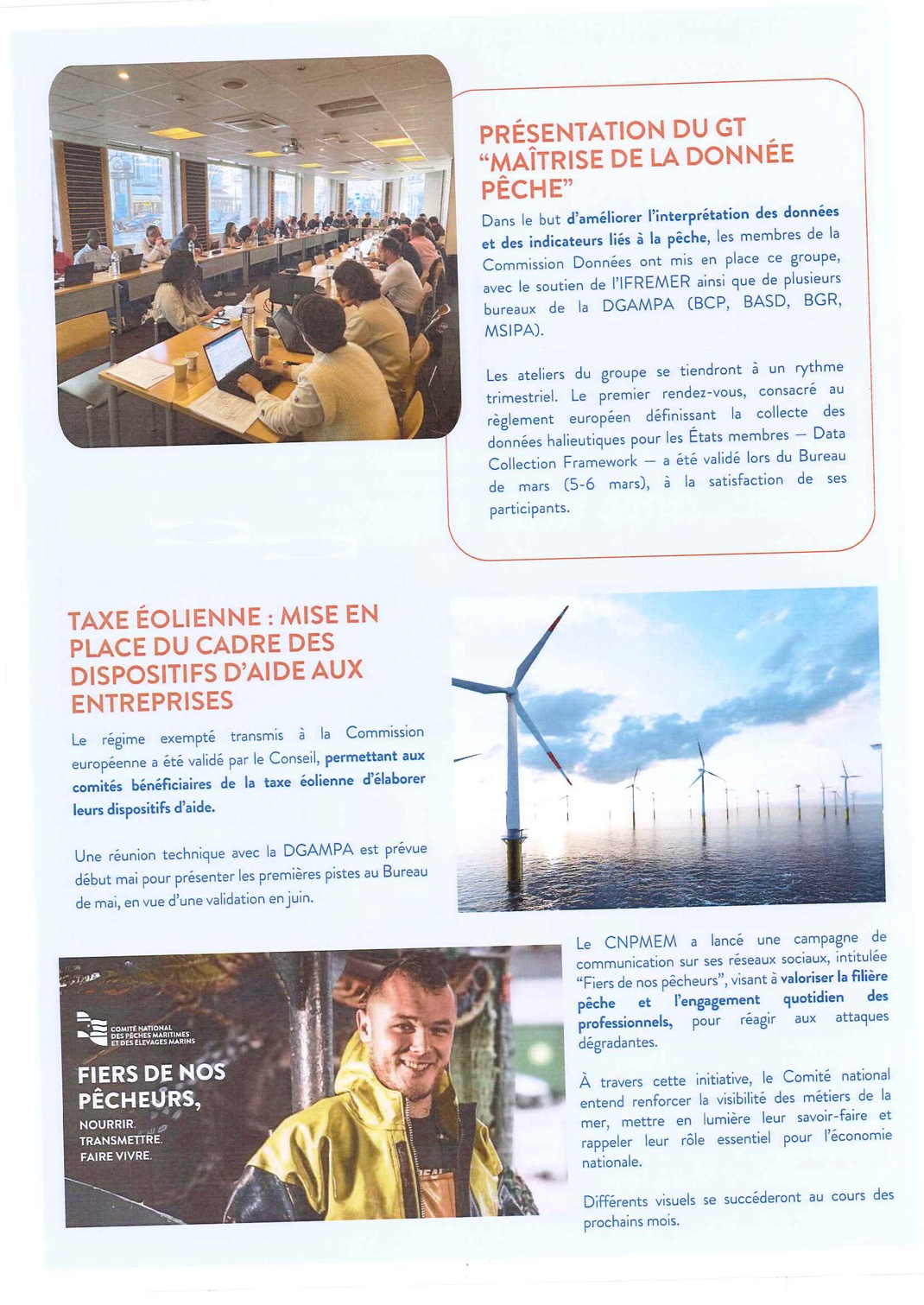 Actualité du CNPMEM