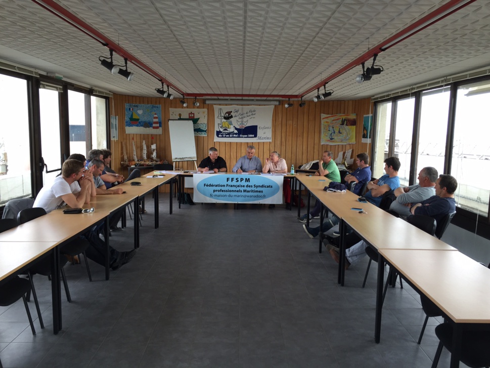 A l'occasion du défi des ports de pêche à Royan, s'est tenue également l'assemblée générale de la FFSPM avec la présence de Gérard Romit et Eric Blanc