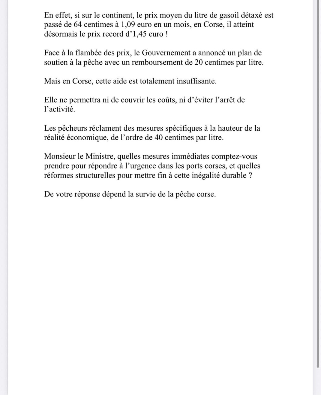 Intervention de Paul-André COLOMBANI à l’assemblée nationale Intervention de Paul-André COLOMBANI à l’assemblée nationale