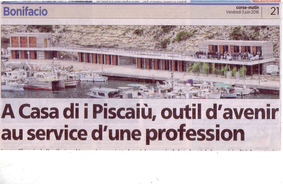 Philippe BOTTI, 1er prud'homme de Bonifacio "une grande fierté pour la Corse, nous devons servir d'exemple pour les autres ports"