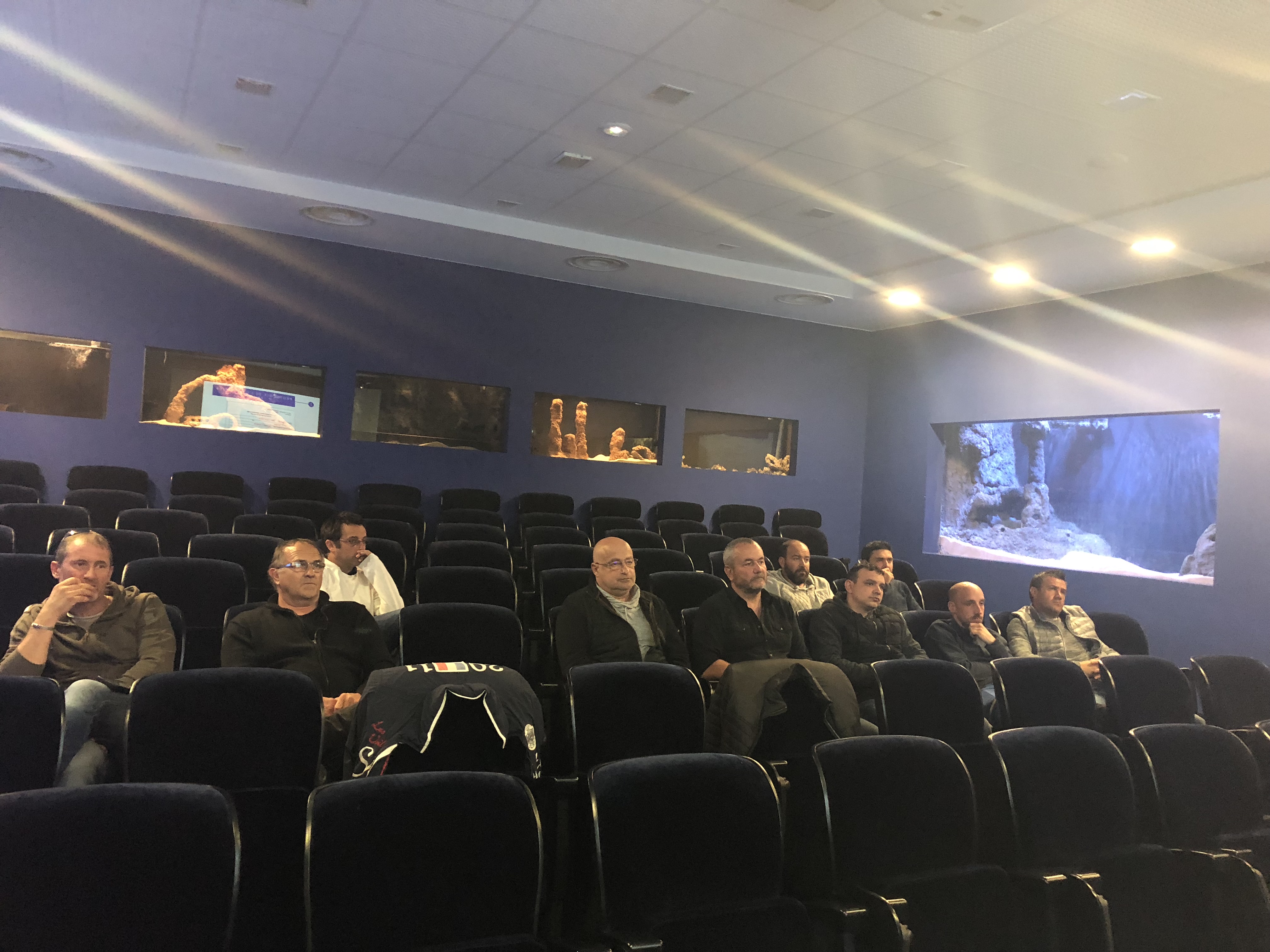 Les patrons pêcheurs de la prud'homie de Bastia-Cap Corse ont assisté aux 1ères restitutions et conclusions.