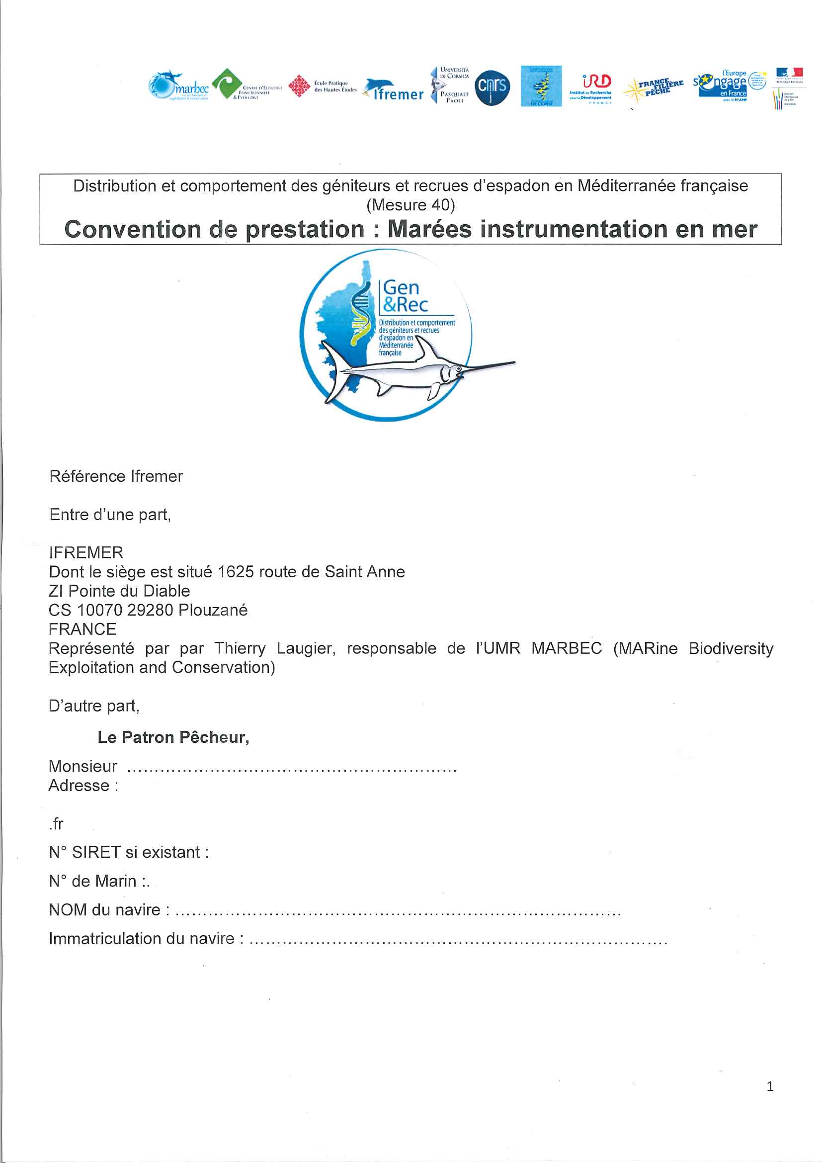Projet "Gen§Rec"