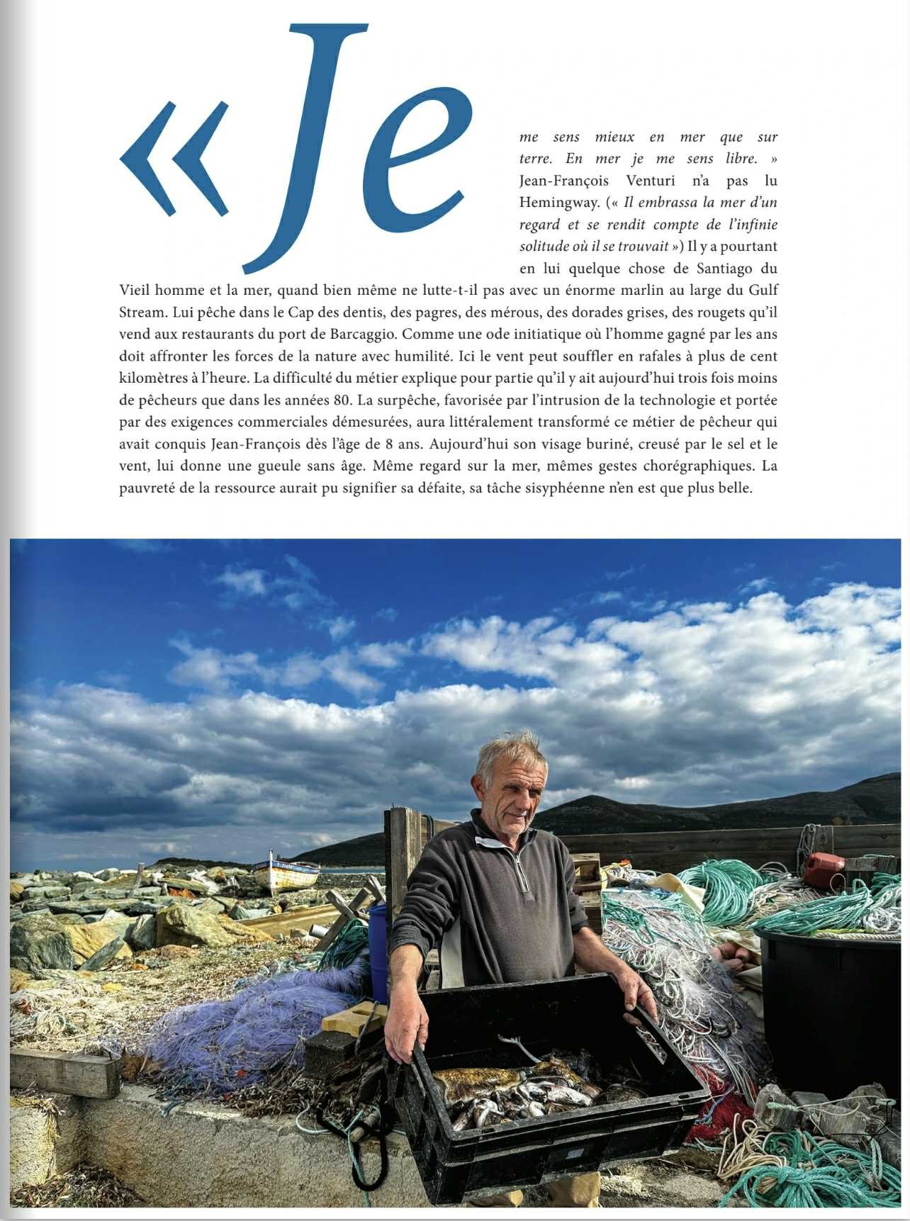 Magazine In Corsica - Portrait de Jean-François Venturi