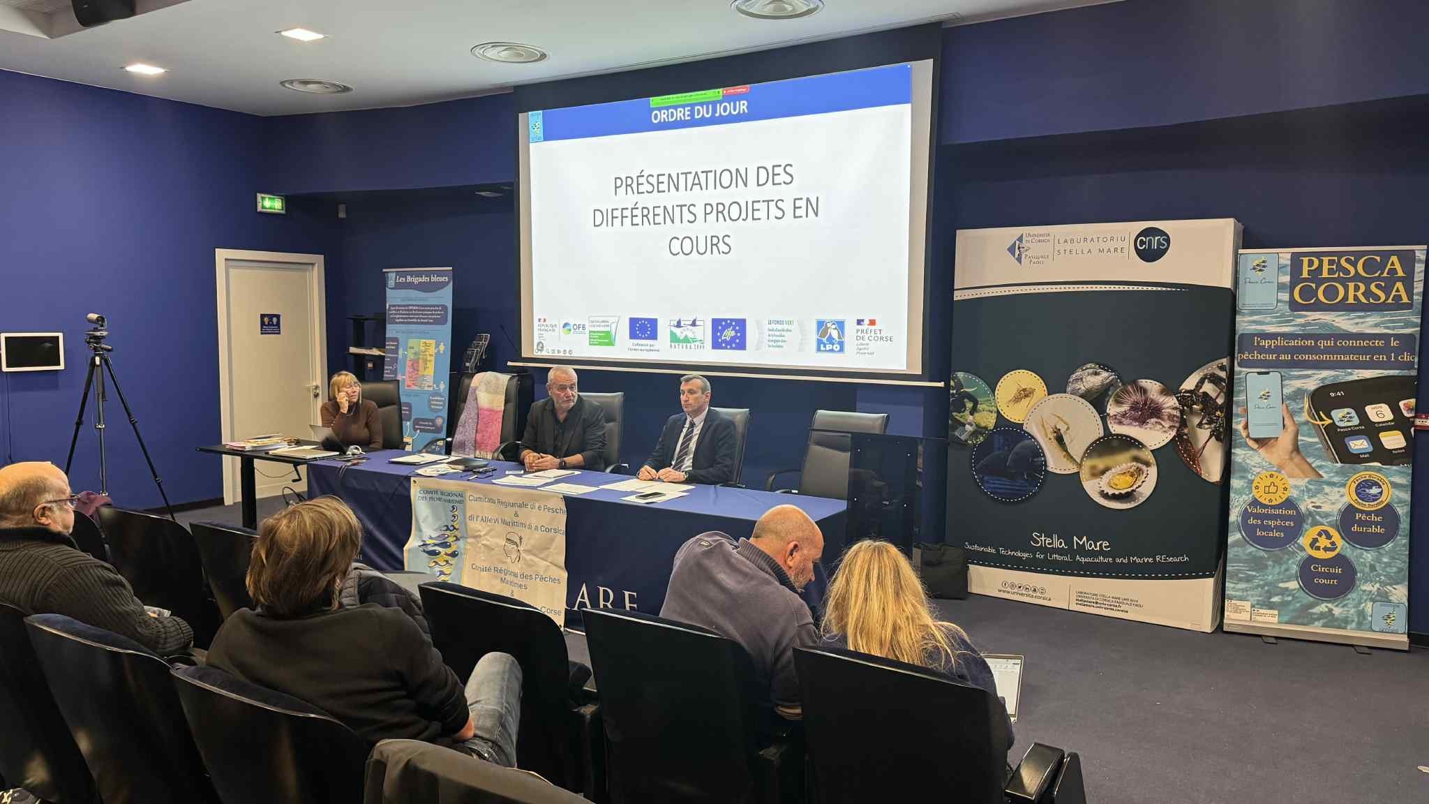 Conseil du CRPMEM de Corse – 11 décembre 202 à Stella Mare (Biguglia)