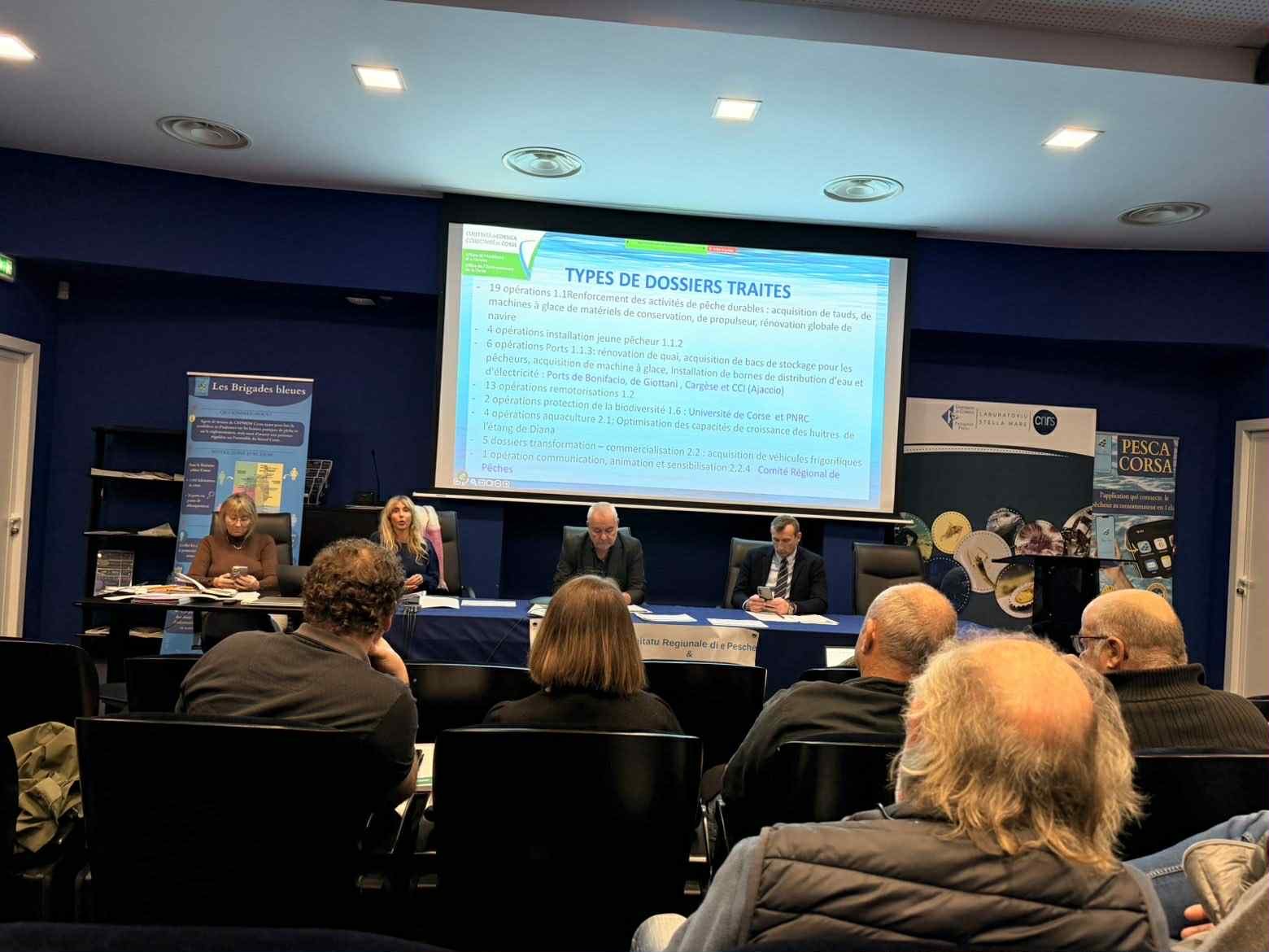 Conseil du CRPMEM de Corse – 11 décembre 202 à Stella Mare (Biguglia)