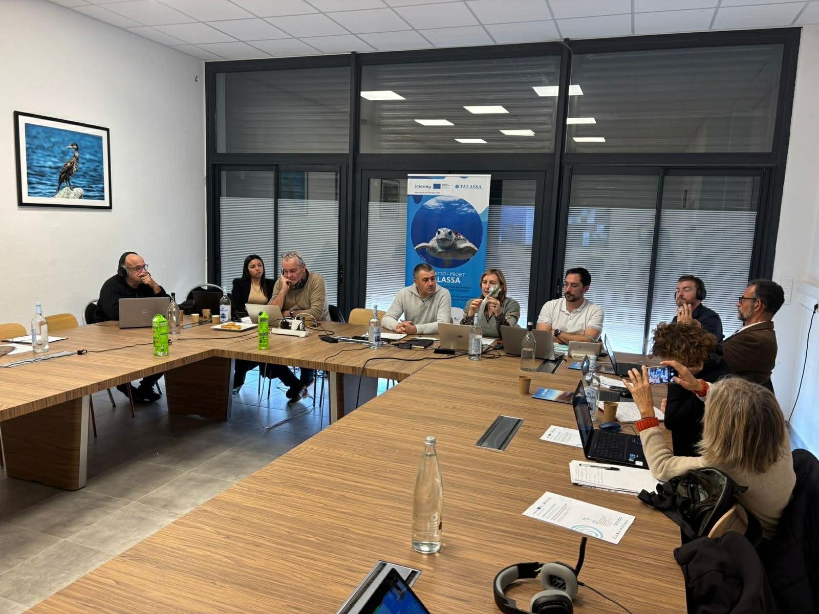 Réunion du 12 février dans le cadre du projet Interreg Marittimo TALASSA