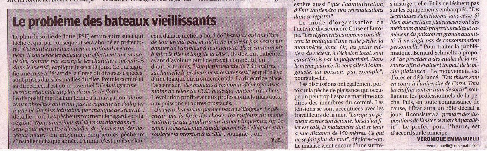 corse matin du 26 juillet 2016