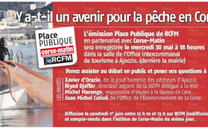 Débat sur l'avenir de la pêche en Corse