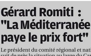 Communiqué de M.ROMITI à propos de la collision au large des côtes Corses
