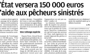 Les suites de la tempête Adrian :  Les €150'000 attendus de l'Etat