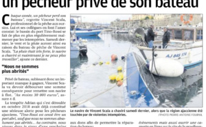 L'appel aux dons pour aider un pêcheur ajaccien privé de son bateau