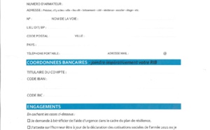 ENIM - Formulaire à télécharger  - Demande d'Aide d'urgence