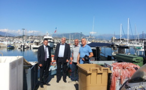 Frédéric CUVILLIER en visite en Corse