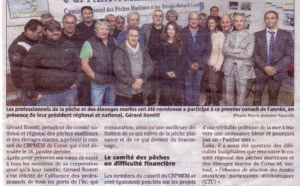 Bureau du CRPMEM du vendredi 16 janvier 2015