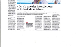Philippe Botti sur son chalutier le Louis Gaby II 