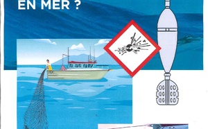 Récupération de munitions historique en mer