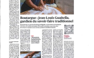 Jean Louis Guaitella et sa boutargue