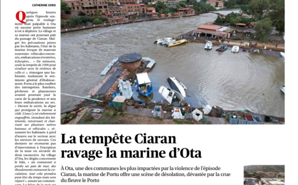 Tempête CIARAN