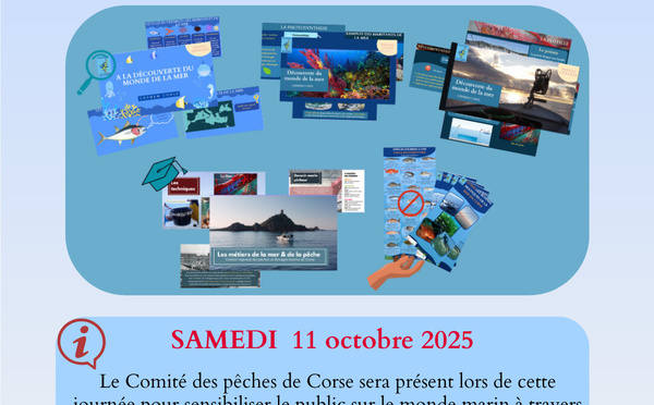 Le CRPMEM participe à la fête de la science à Ajaccio 2025